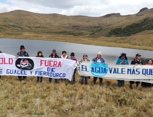 Solidaridad con comunidades de la Amazonia y de Fierro Urco que defienden el agua y resisten a la minería