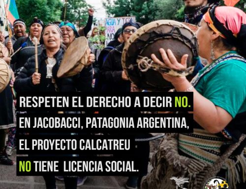 En Río Negro, Patagonia Argentina, NO hay licencia social para la minería: «No van a poder, vamos a defender nuestros cerros»